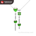 Jadeite pendant bi fringe